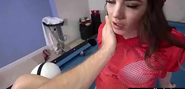  Real Cute GF (kylie quinn) Banged Hardcore On Camera vid-05